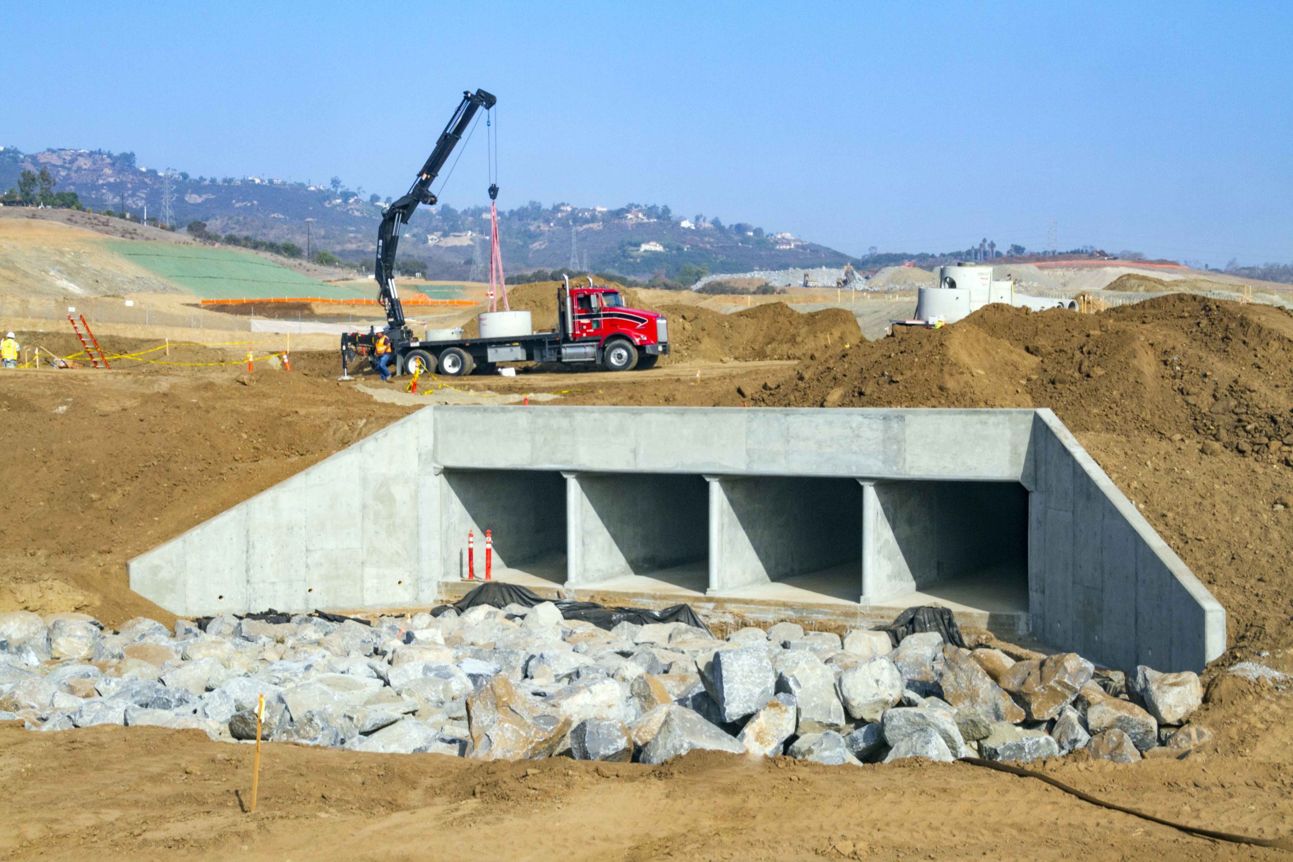 Harmony Grove Village Phase 1 Drainage completed project