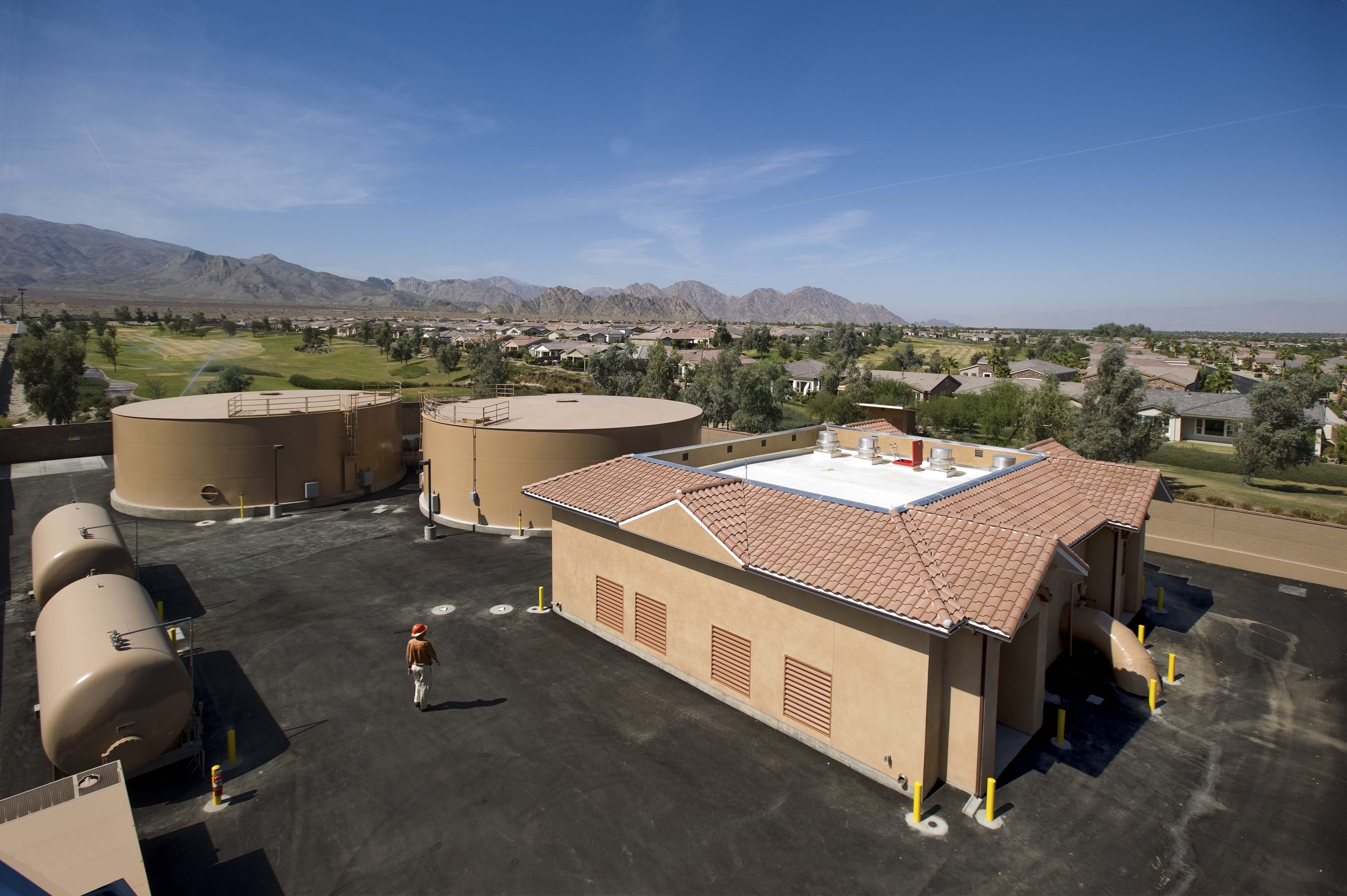 Dike 4 Pump Station & Recharge Basins completed project